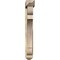 Ekena Millwork Olympic Arts and Crafts Rough Sawn Bracket w/ Offset Brace, Douglas Fir, 6"W x 32"D x 44"H BKT0604X32X44OLY03RDF - alternate 3